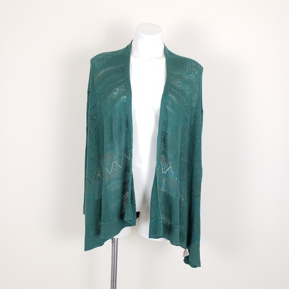 ANTHROPOLOGIE Sparrow Dark Green Cardigan, Size S